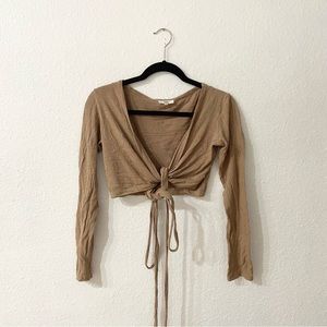 Ozma of California Dance Wrap Top Size Small